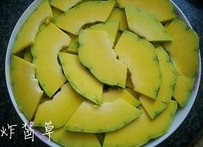 欖菜蒸南瓜的做法 步骤3