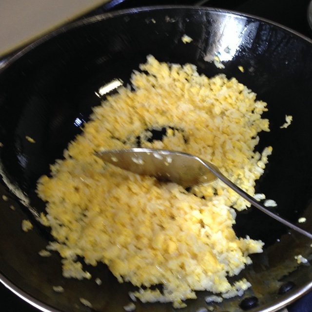 黃金蛋炒飯（西式炒飯）的做法 步骤4