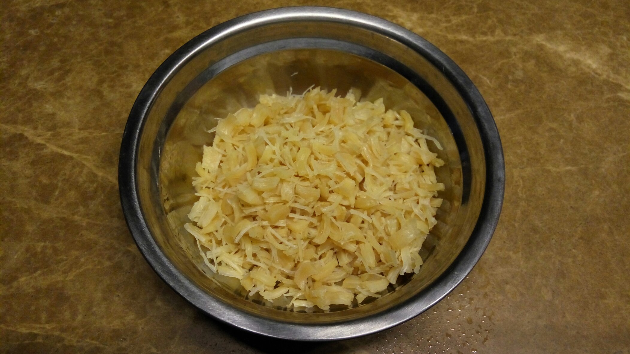 瑤柱菜心粒蛋炒飯的做法 步骤1