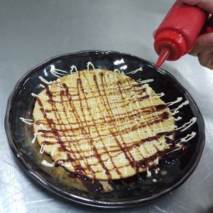 日式山藥煎餅的做法 步骤6