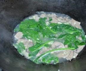 菠菜豬肝湯的做法 步骤12