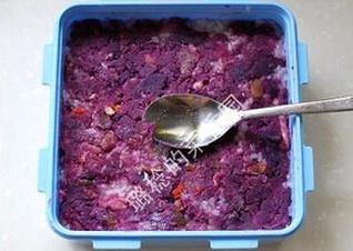 紫薯糯米涼糕的做法 步骤9