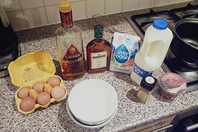 蛋奶酒Eggnog的做法 步骤1