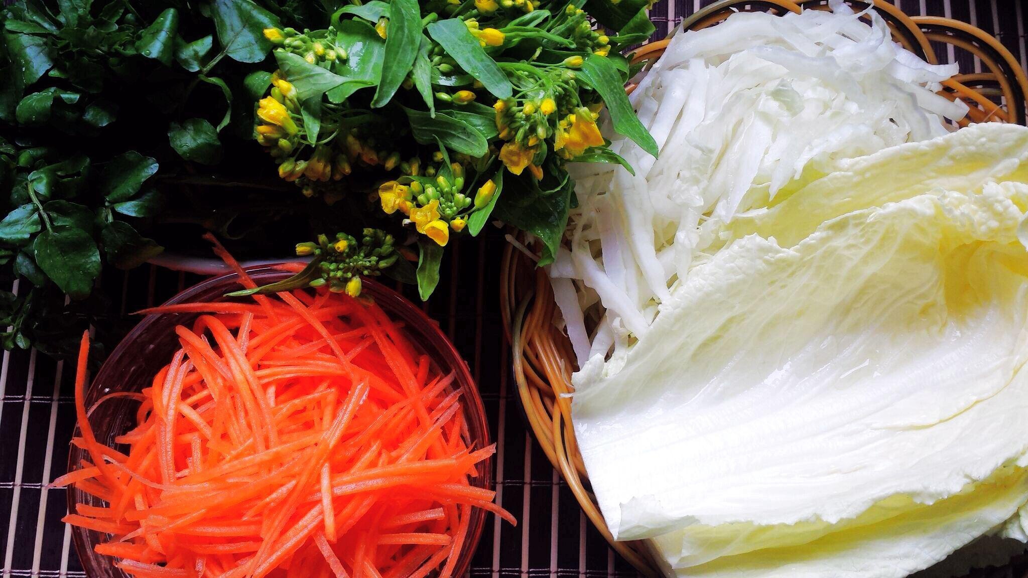 如何讓白菜也高大上起來丨晶瑩白菜卷 · 圓滿素食的做法 步骤1