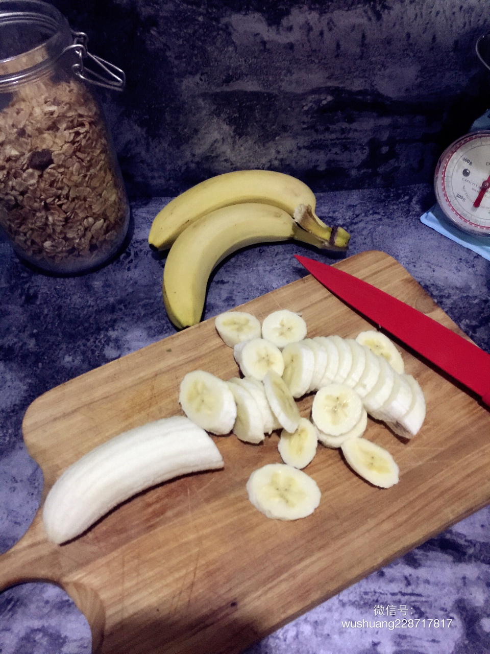 香蕉藍莓烤燕麥的做法 步骤1