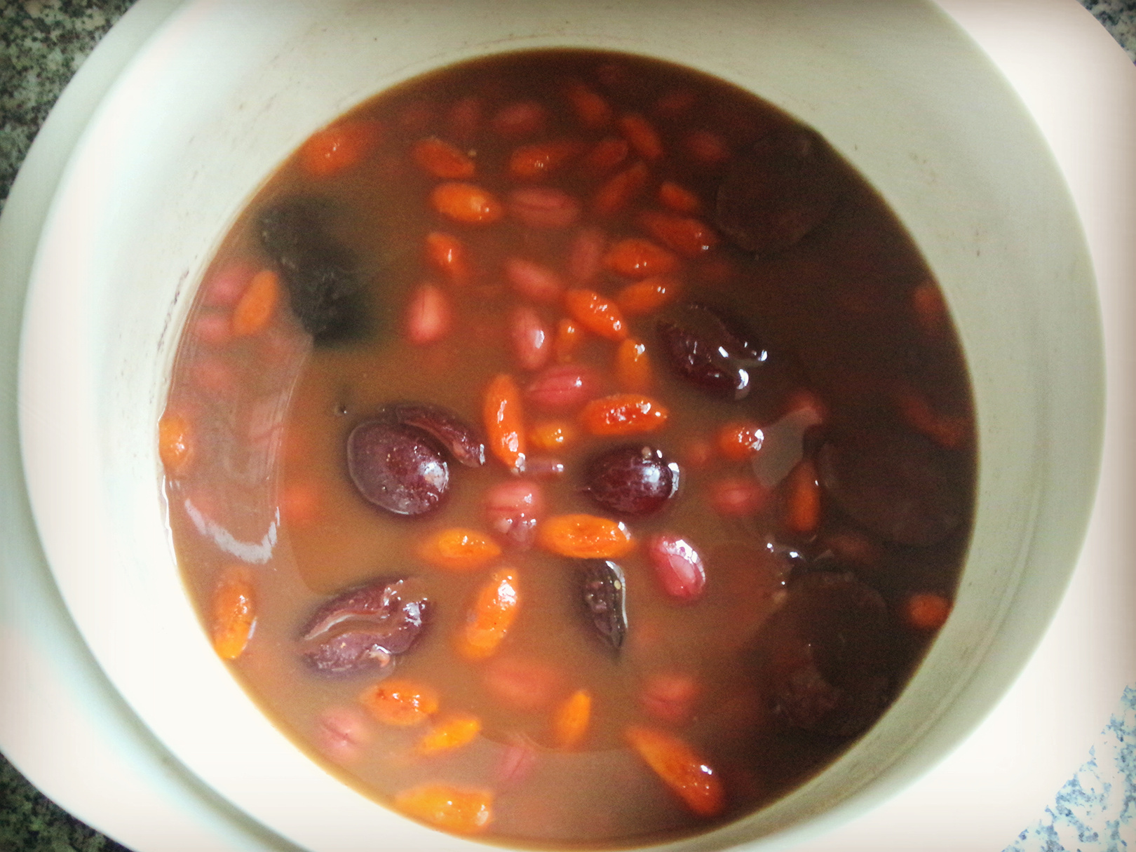 靈芝五紅湯－－調經補血的做法 步骤4