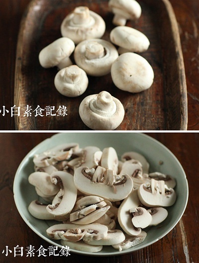 手捏菜炒蘑菇的做法 步骤1