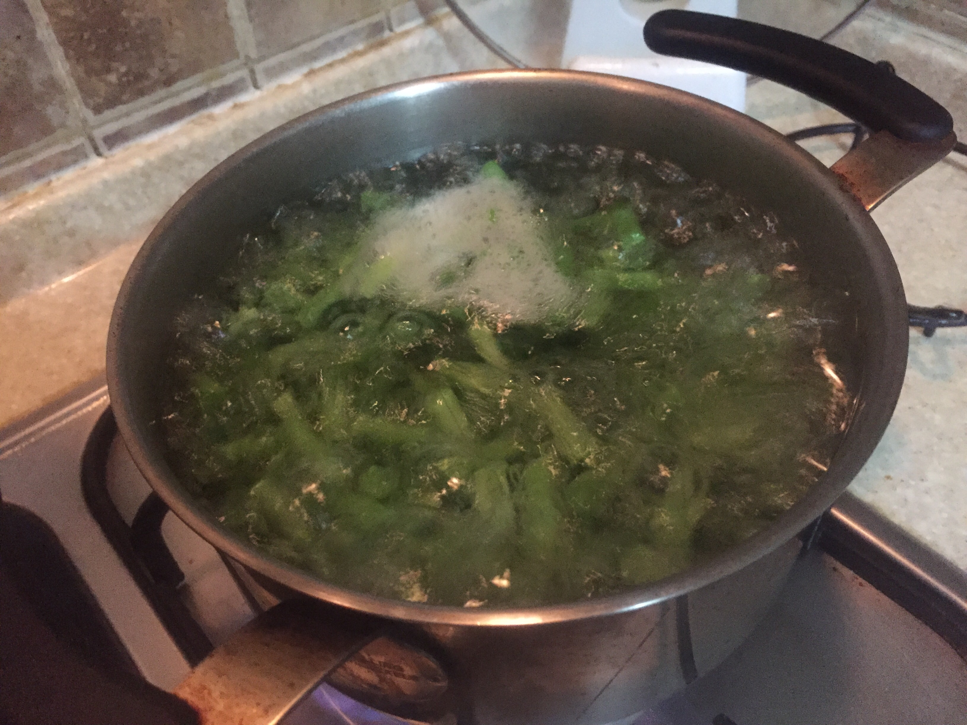 素食欖菜四季豆的做法 步骤1