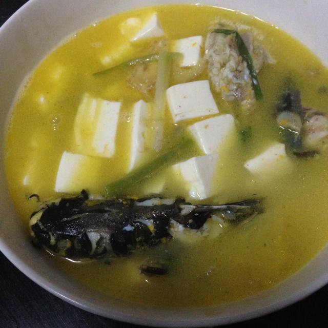 昂刺魚豆腐湯的做法 步骤5