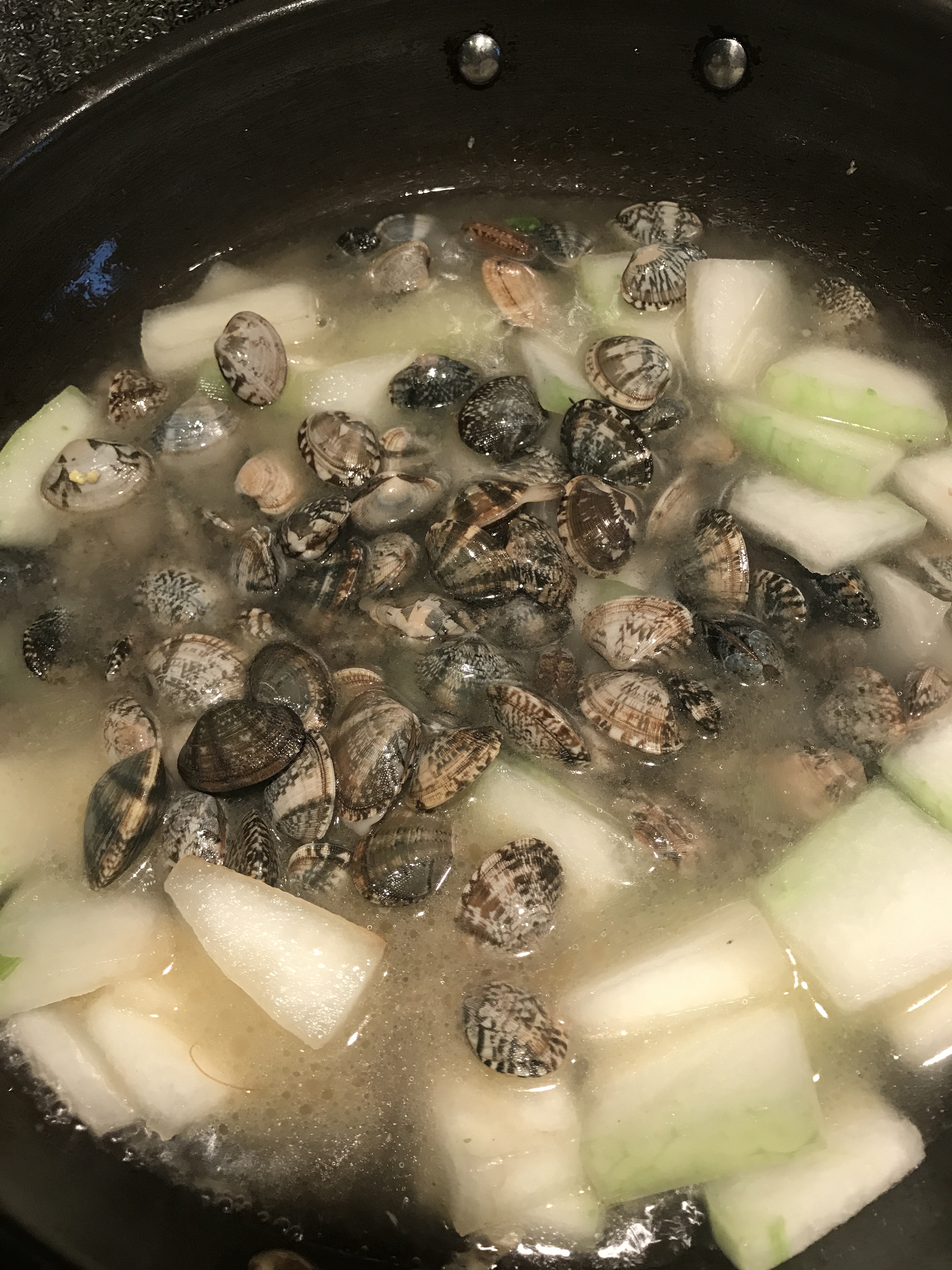 冬瓜蛤蜊湯的做法 步骤4