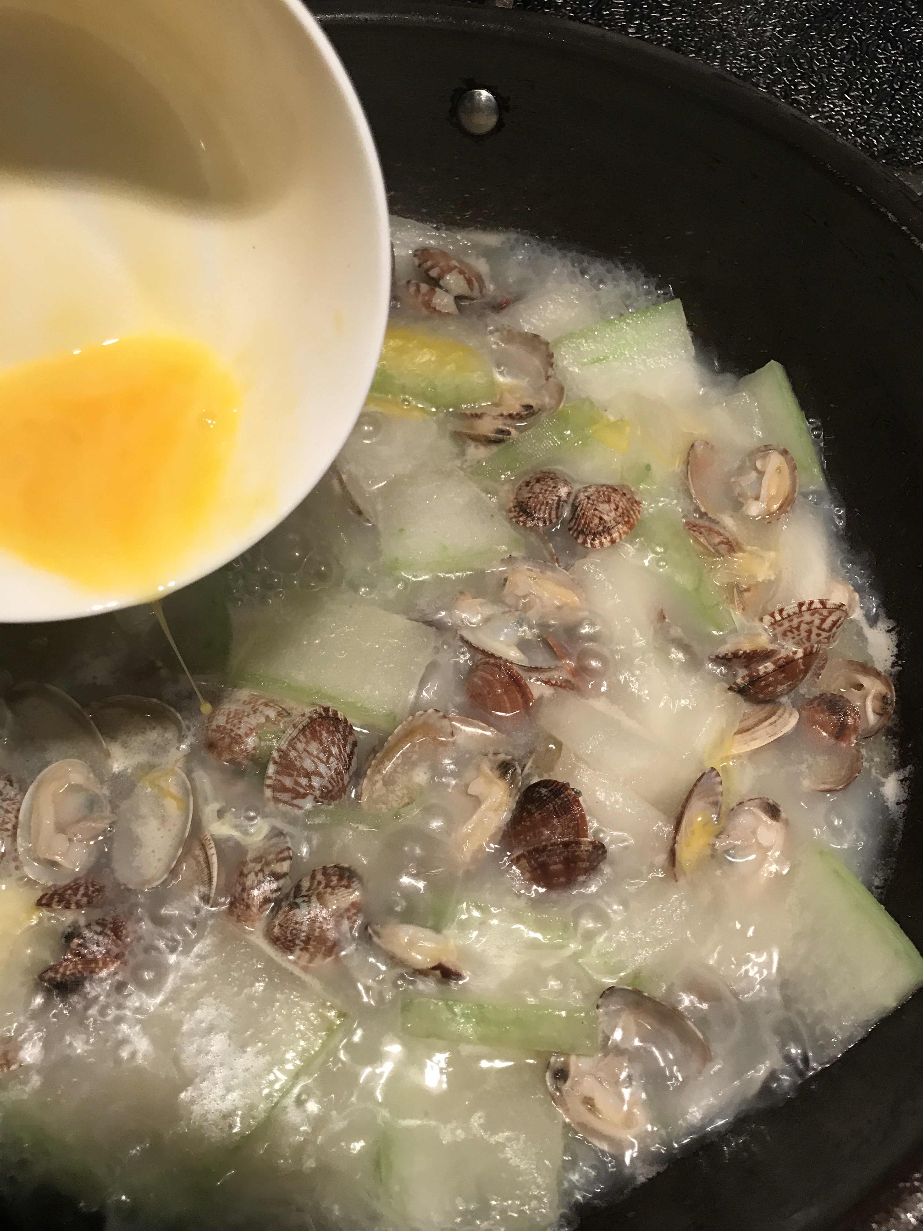 冬瓜蛤蜊湯的做法 步骤6