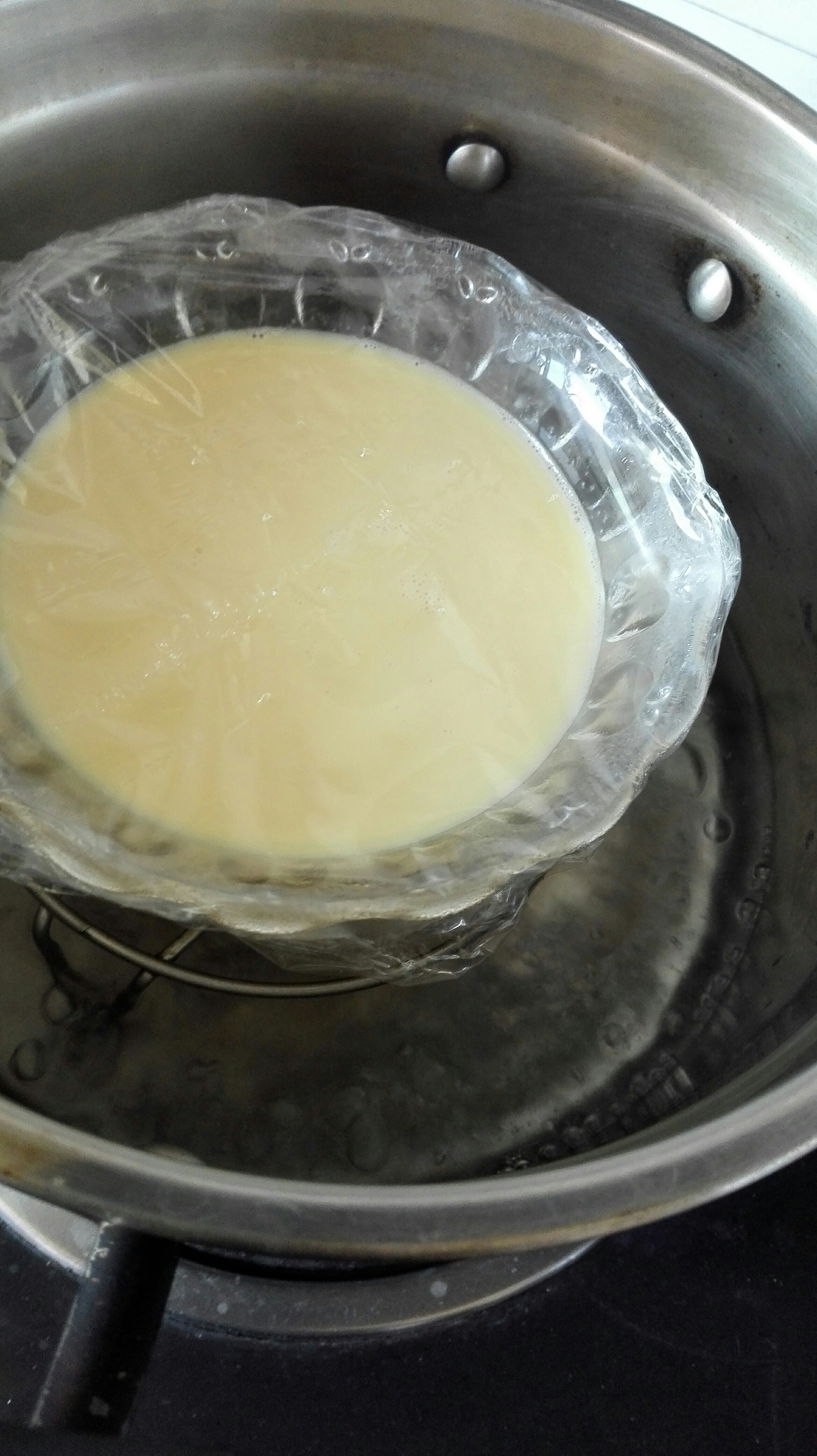 超嫩滴~牛奶燉蛋的做法 步骤7