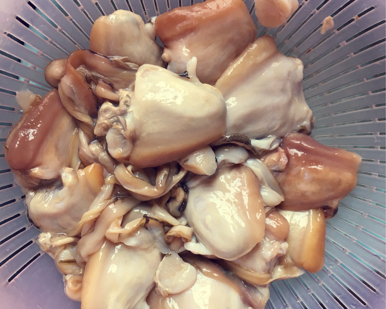 河蚌鹹肉春筍豆腐湯的做法 步骤1