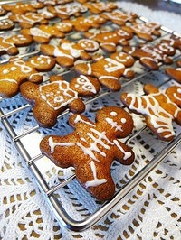 【聖誕】法式薑餅人餅乾~薑糖餅乾的做法 步骤17