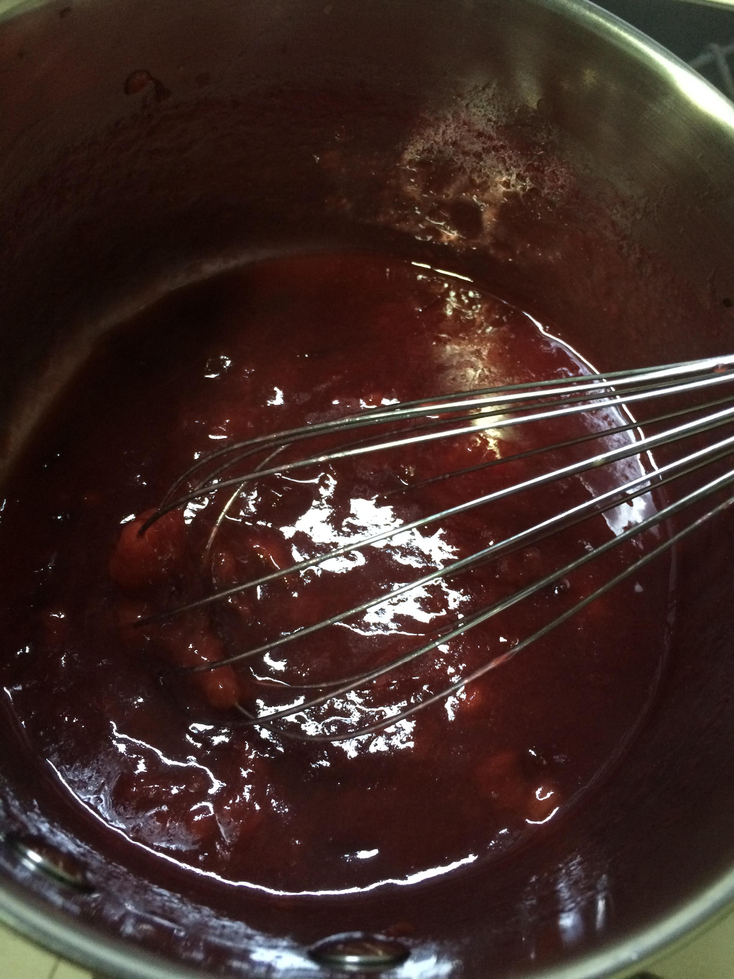 製作簡單又超級好吃的李子果醬的做法 步骤5
