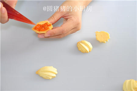 貝殼果醬曲奇（高清視訊教學）的做法 步骤15