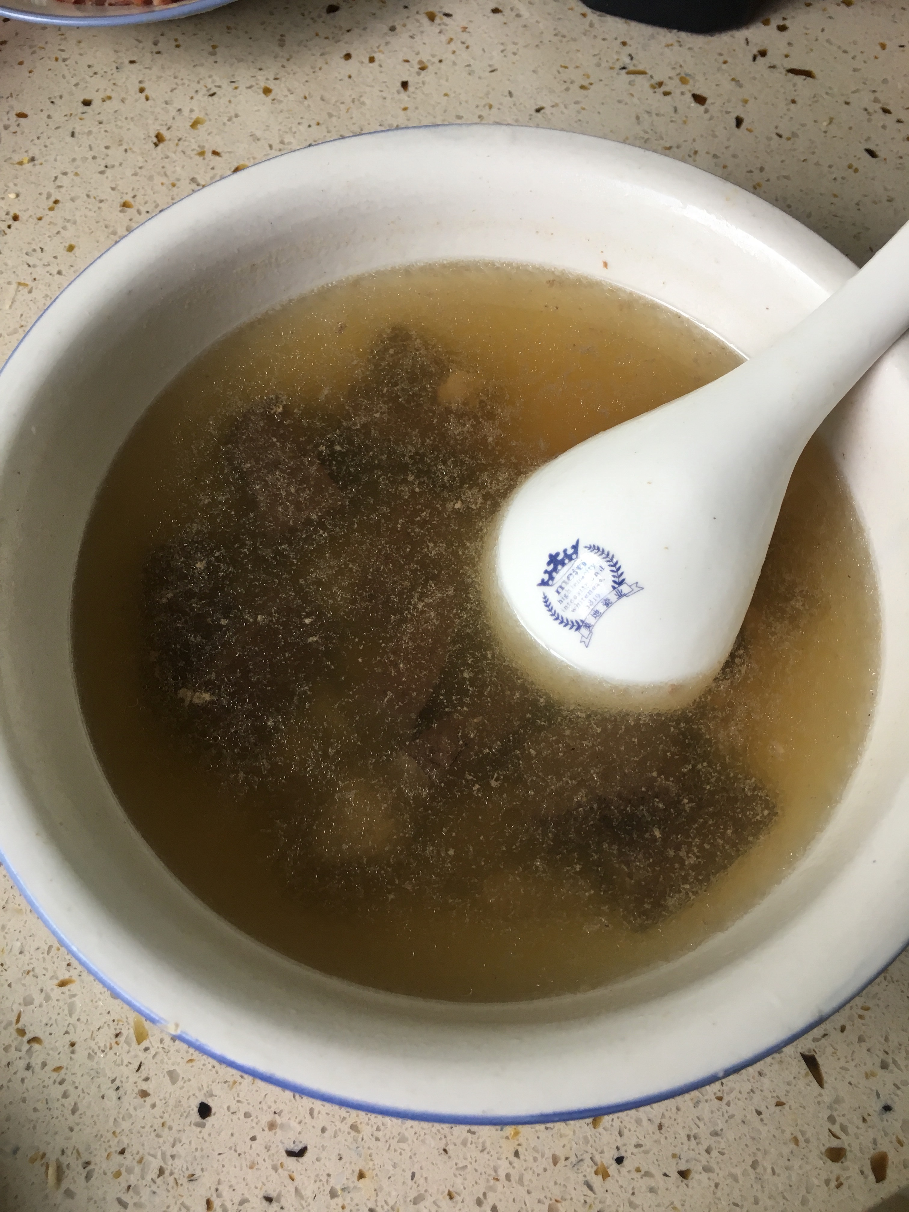 豬肝豬血湯 寶寶補鐵專用湯的做法 步骤4