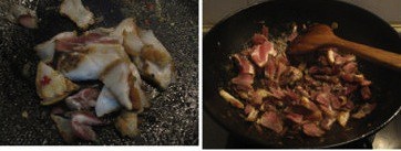 土豆臘肉燉火鍋的做法 步骤3