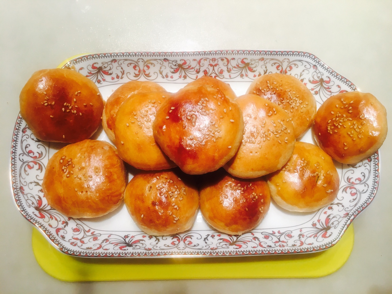 黃金口福餅（中國宮廷傳統小吃）的做法 步骤9