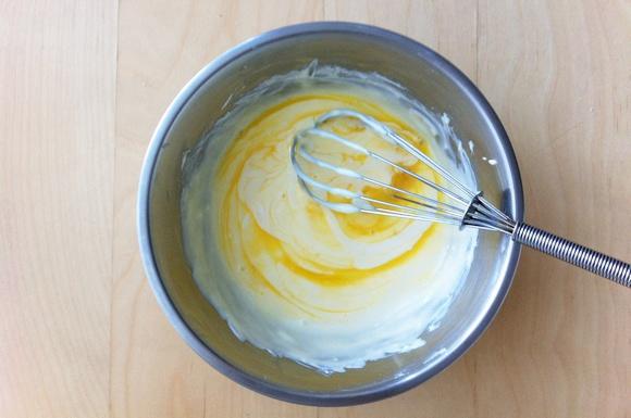 杏仁乳酪雙層蛋糕塊的做法 步骤10