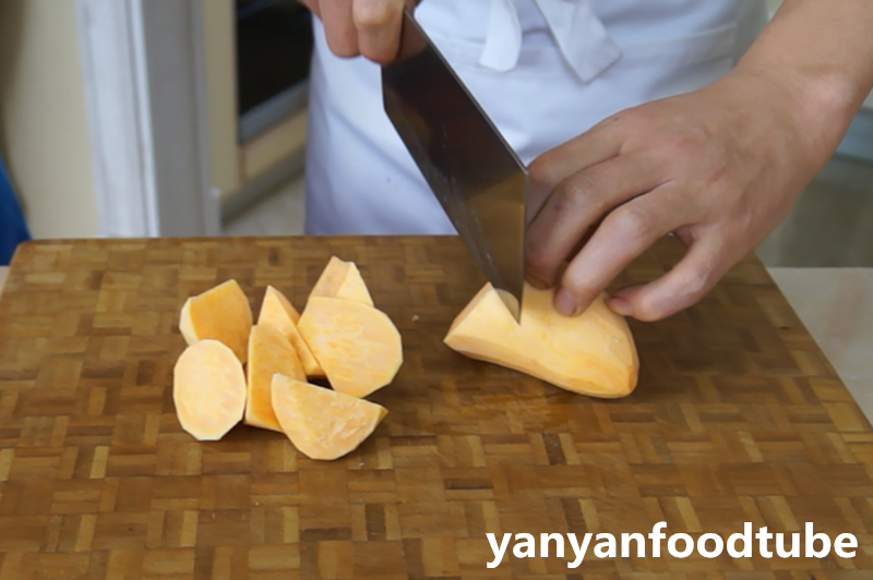 拔絲地瓜 Toffee Sweet Potato的做法 步骤2