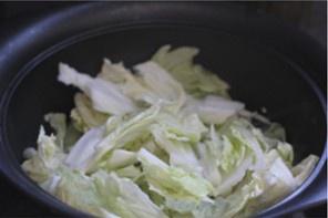 白菜燉豆腐的做法 步骤4