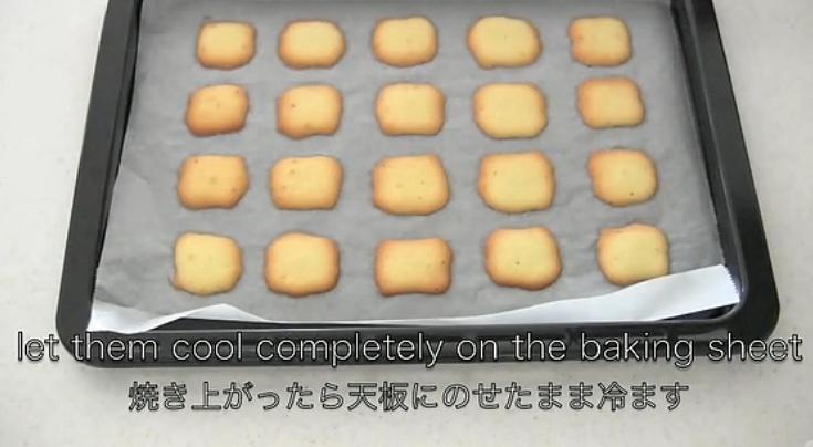 簡單！六種材料教你製作日本名吃 白色戀人夾心餅乾【杏乾兒翻譯】的做法 步骤14