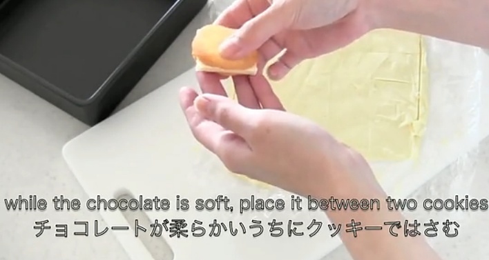 簡單！六種材料教你製作日本名吃 白色戀人夾心餅乾【杏乾兒翻譯】的做法 步骤19