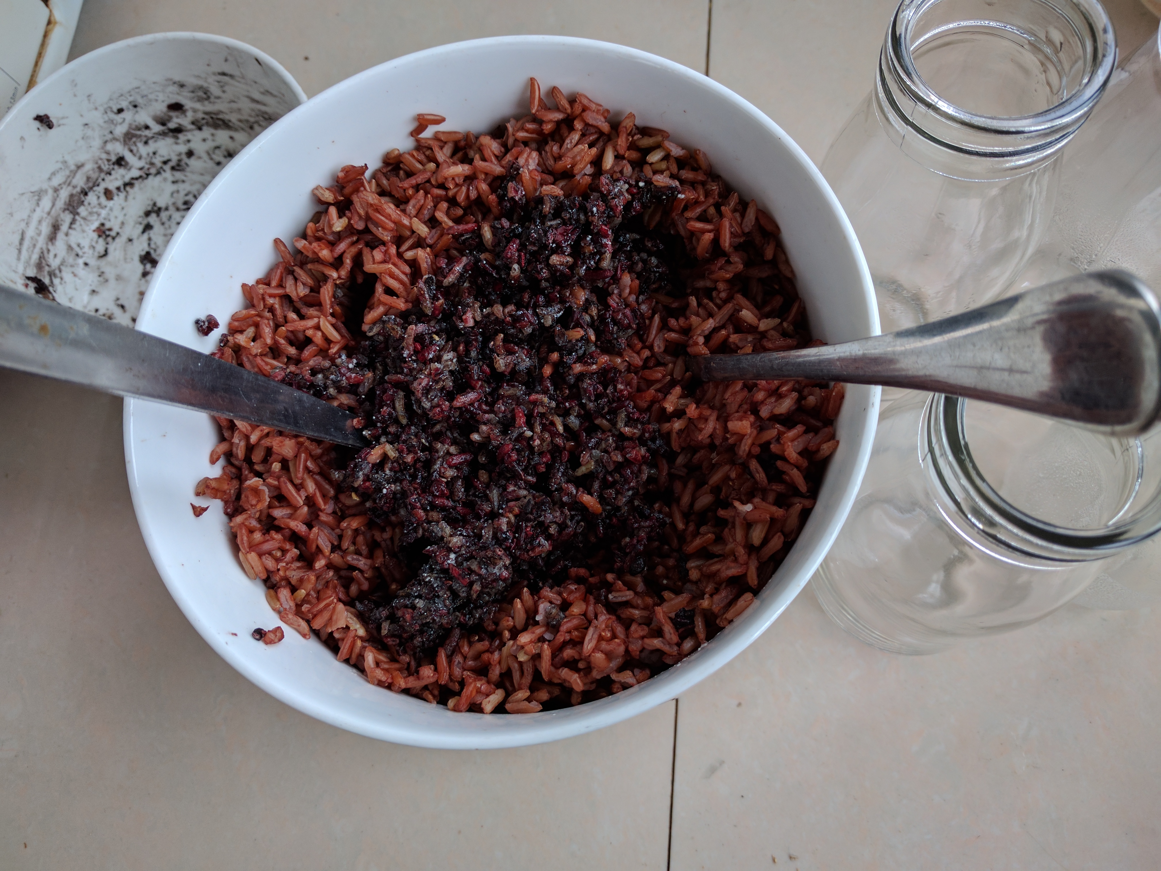 [活血補血]烏衣紅曲紅米酒釀的做法 步骤7