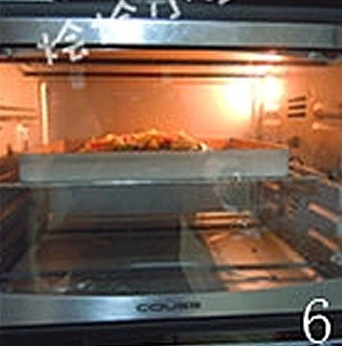 小雞麪包披薩的做法 步骤6