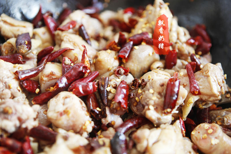 飄香辣子雞 - 紅紅火火的下飯菜的做法 步骤8
