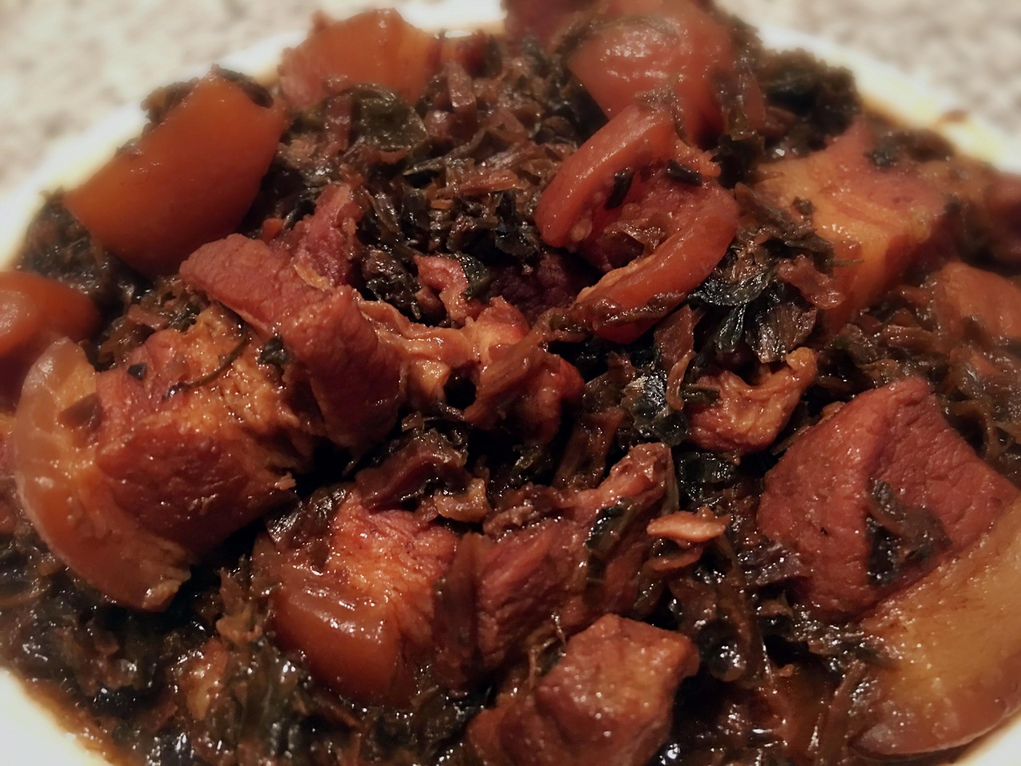 梅乾菜燒肉——簡單下飯的做法 步骤6