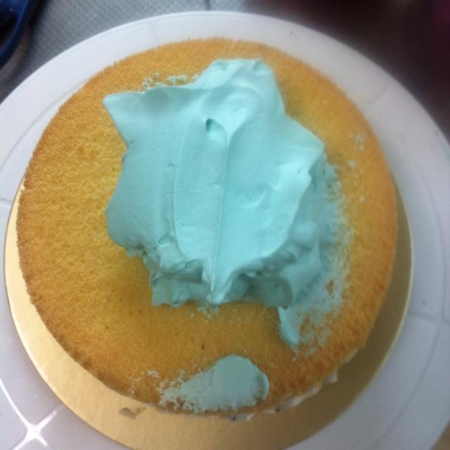 奶油水果小清新蛋糕（6寸）的做法 步骤9