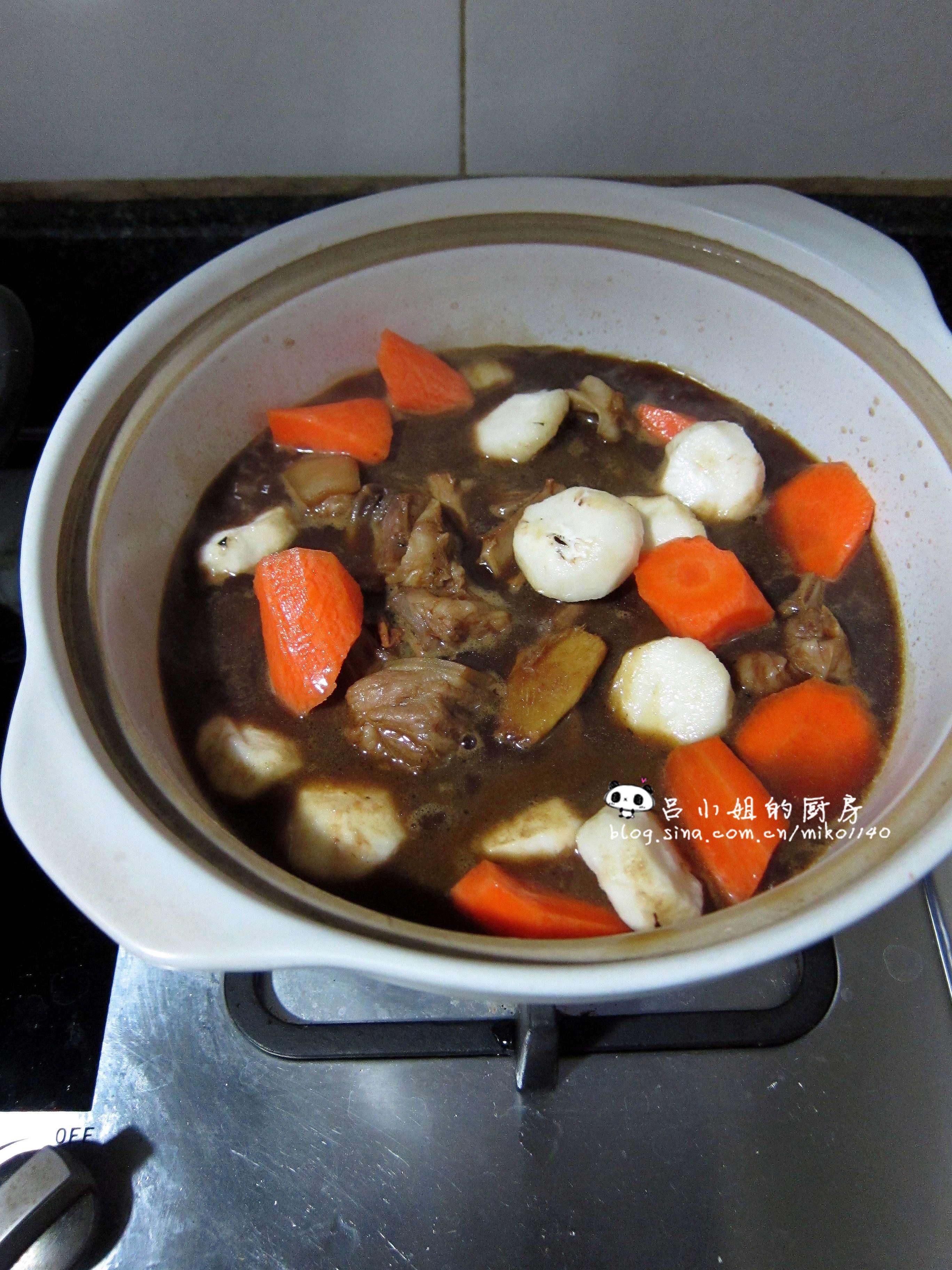 暖身廣式羊肉煲的做法 步骤3