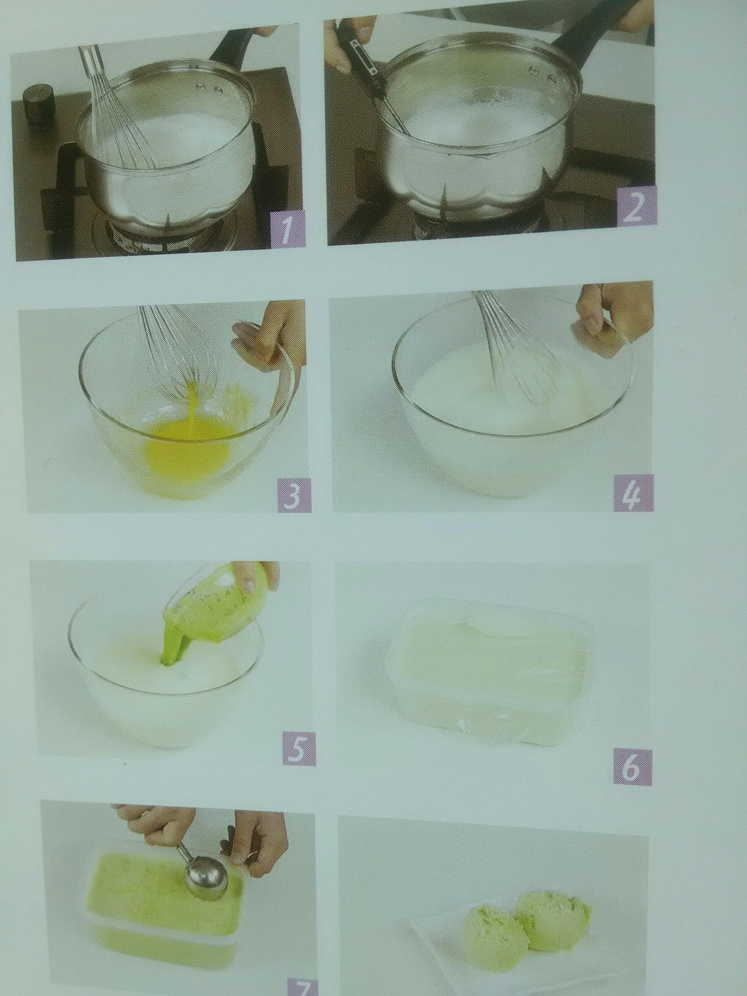 香瓜冰淇淋的做法 步骤1