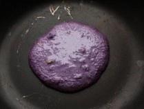 花生紫甘藍煎餅的做法 步骤6