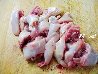香菇蒸雞腿肉的做法 步骤3
