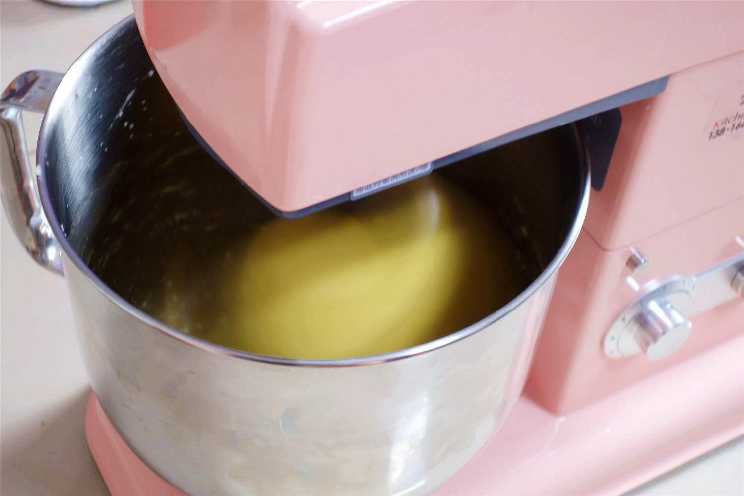 南瓜煉奶吐司的做法 步骤2