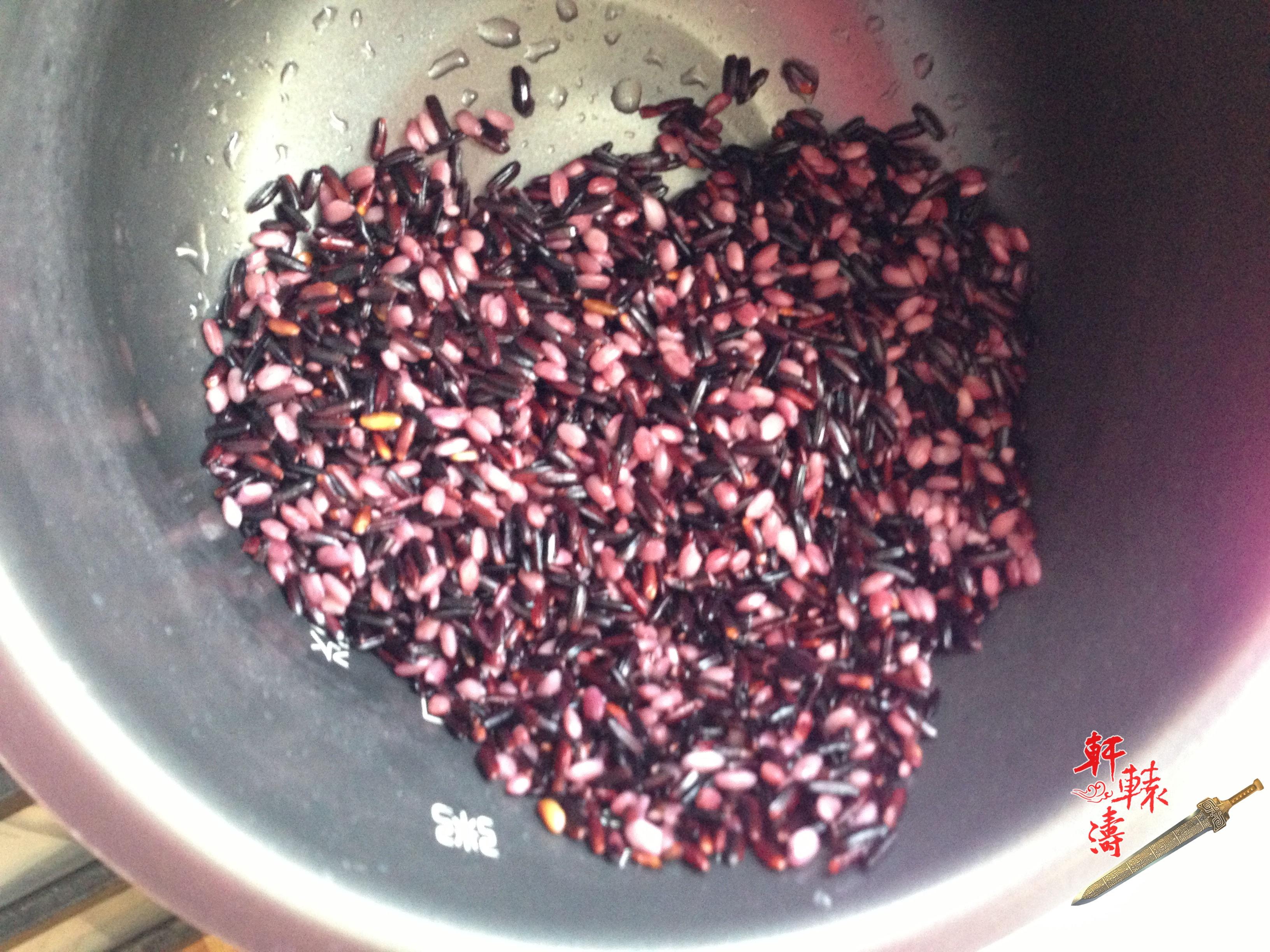 紫米和風飯糰的做法 步骤2