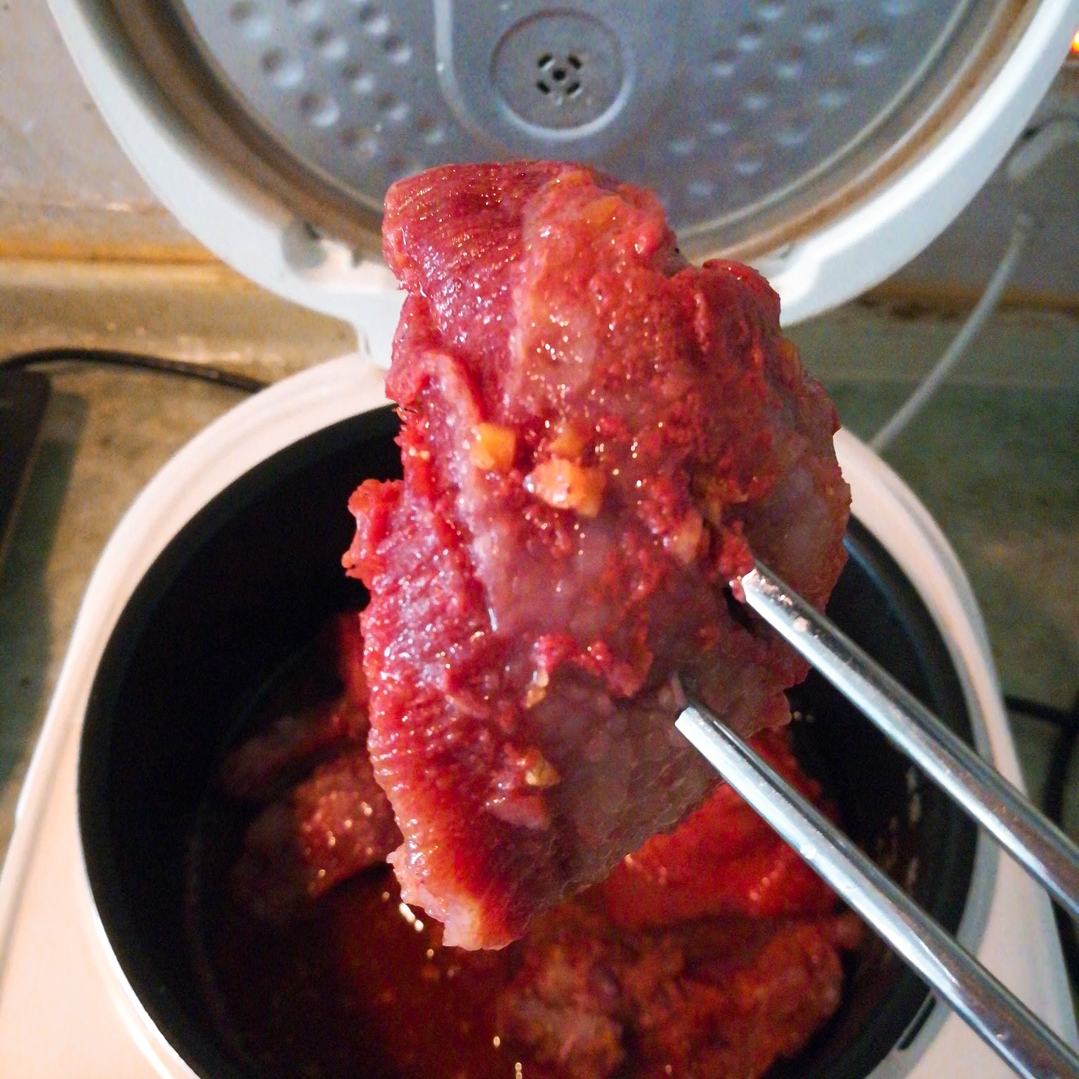 電飯煲版叉燒肉的做法 步骤5
