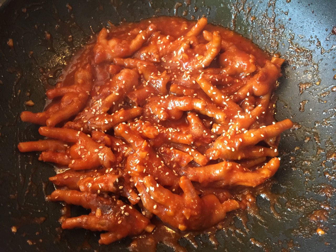韓式辣醬雞爪的做法 步骤19