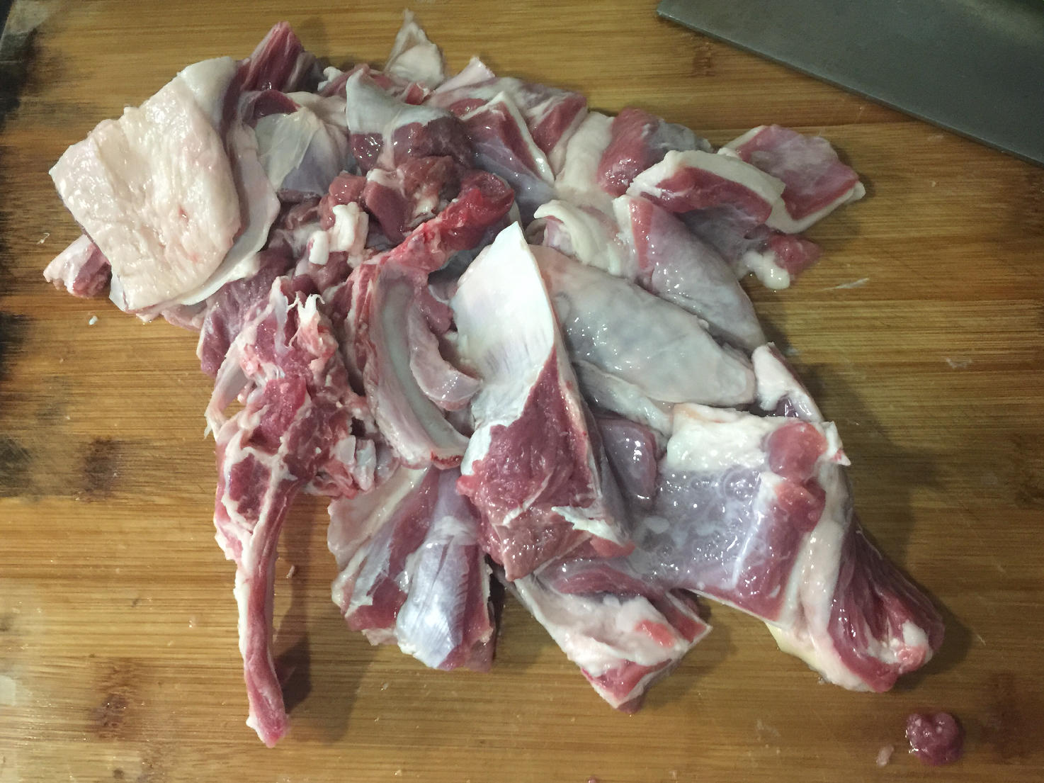 老丁的私房菜-紅燒羊肉的做法 步骤1