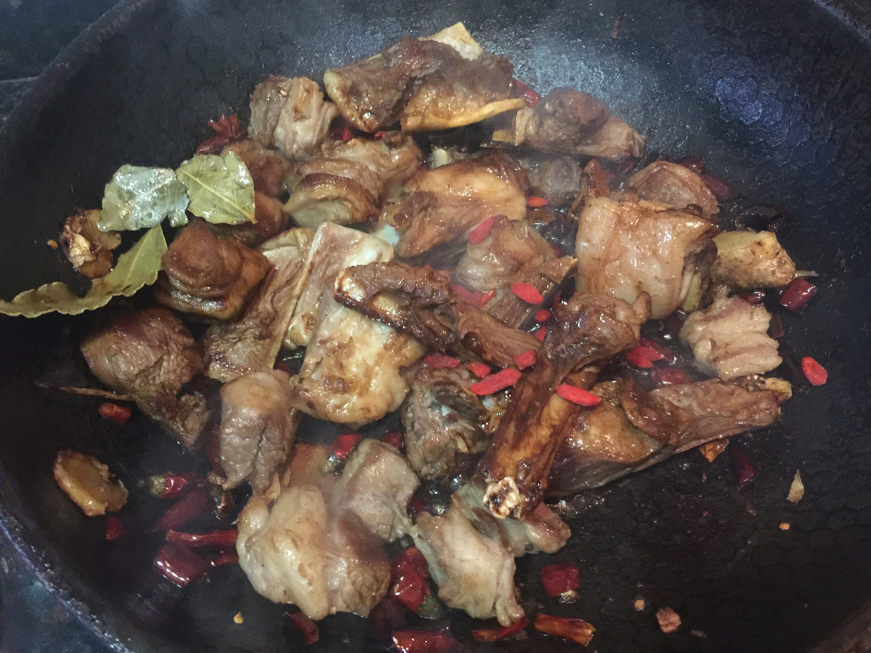 老丁的私房菜-紅燒羊肉的做法 步骤6