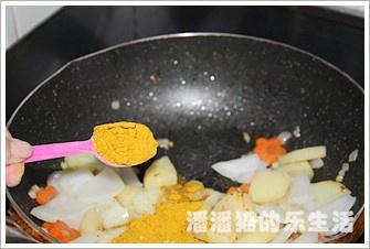 咖哩蔬菜的做法 步骤5