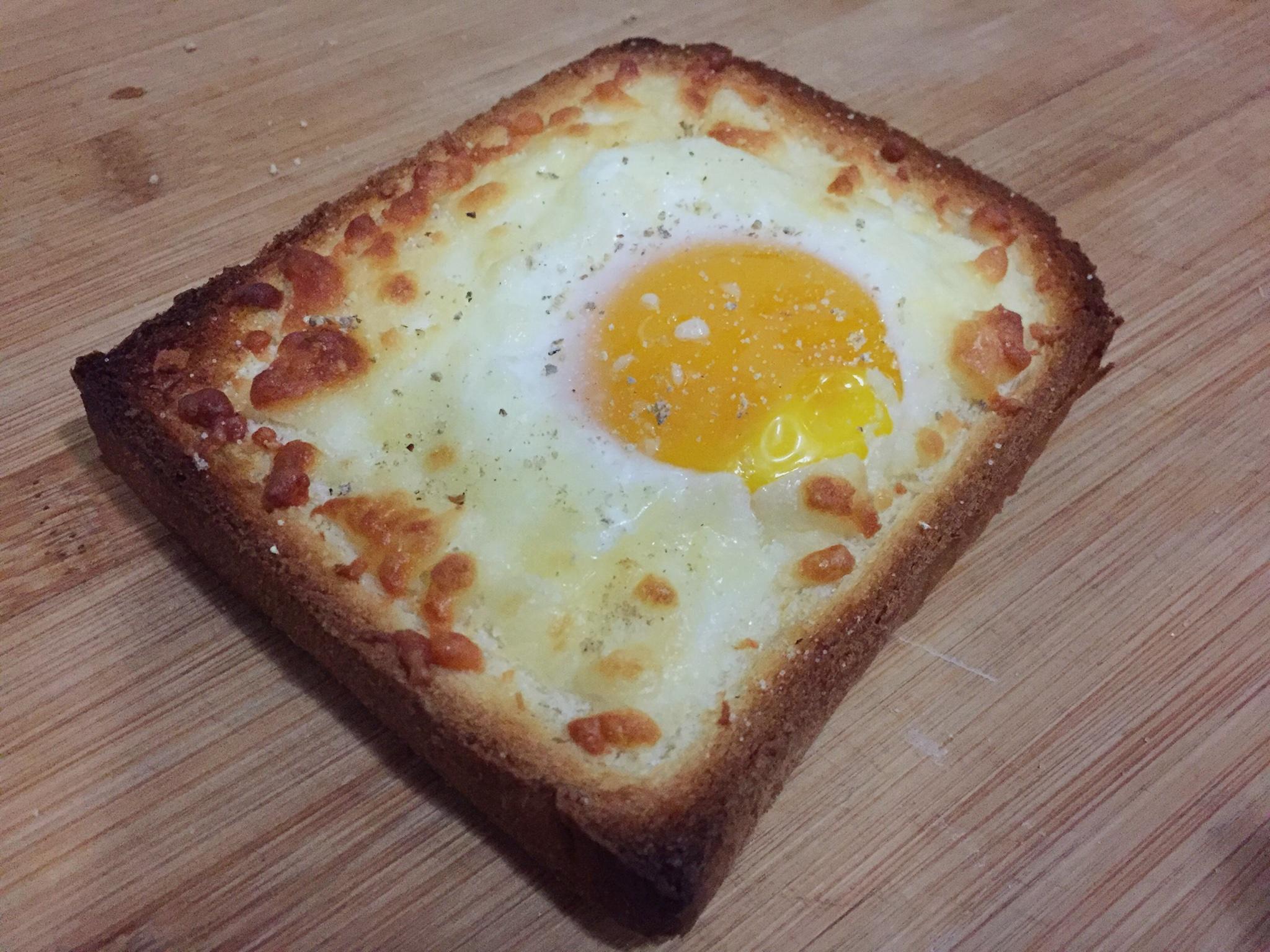 快手早餐—雞蛋吐司（烤箱版）的做法 步骤7