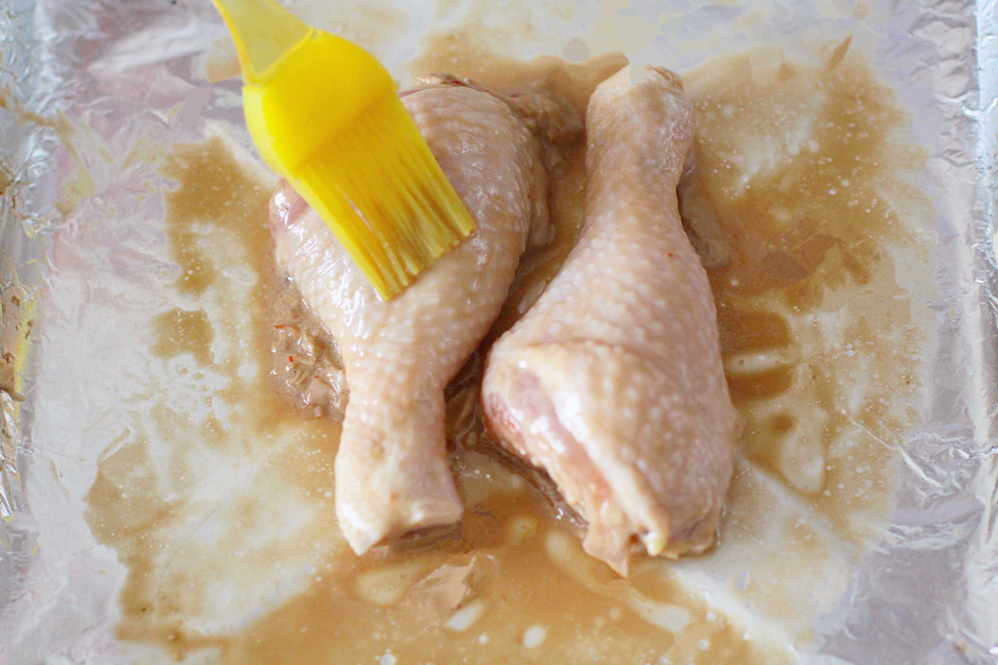 #快手烤箱菜實驗筆記#南乳烤雞腿的做法 步骤3