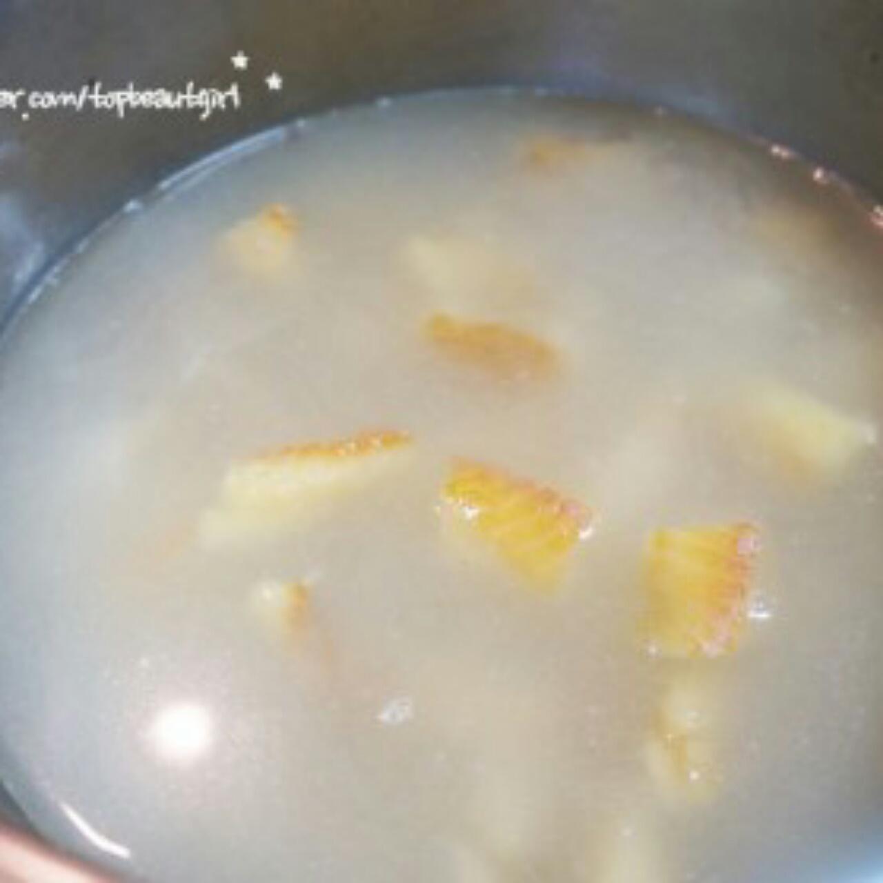 韓式清淡營養明太魚乾湯的做法 步骤4