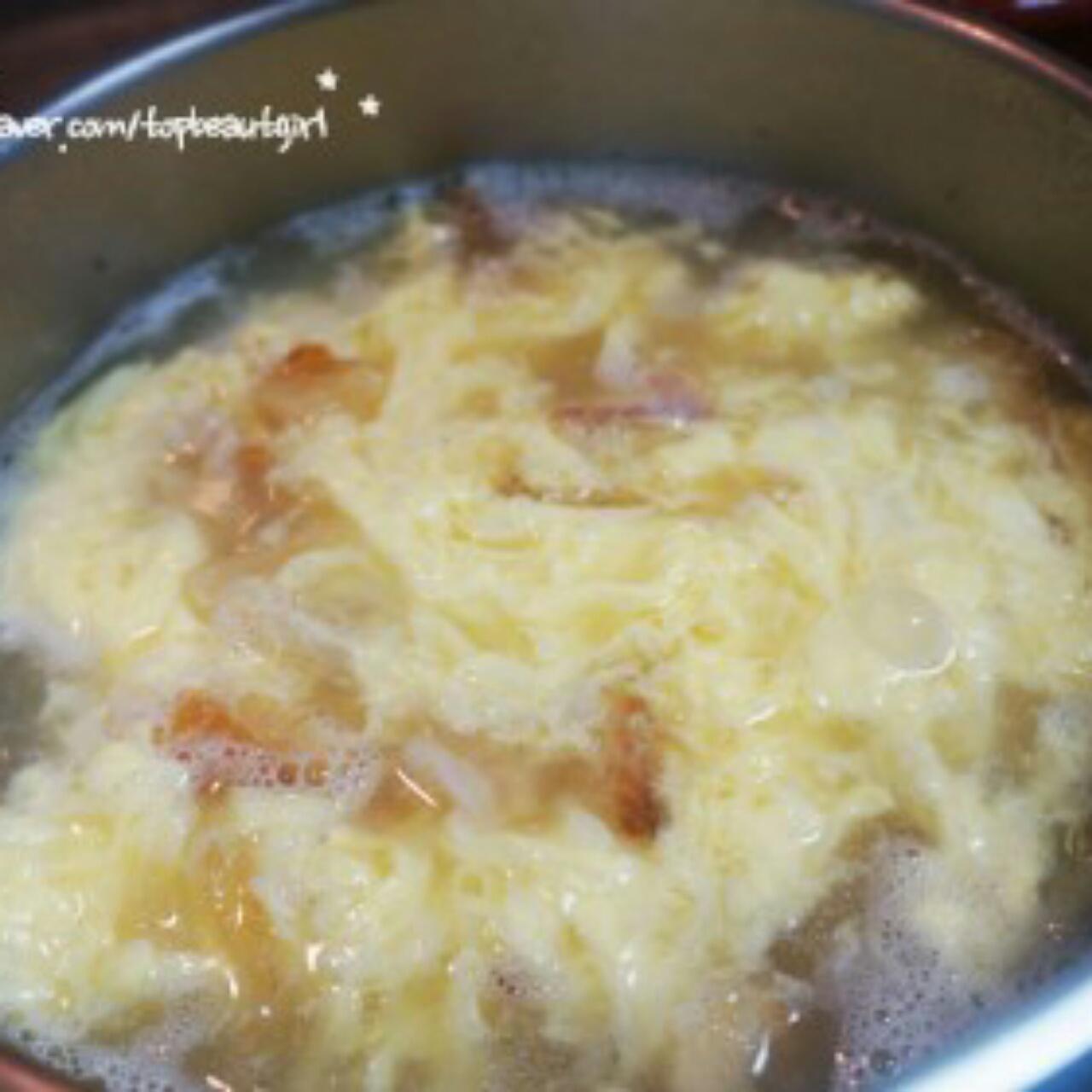韓式清淡營養明太魚乾湯的做法 步骤7