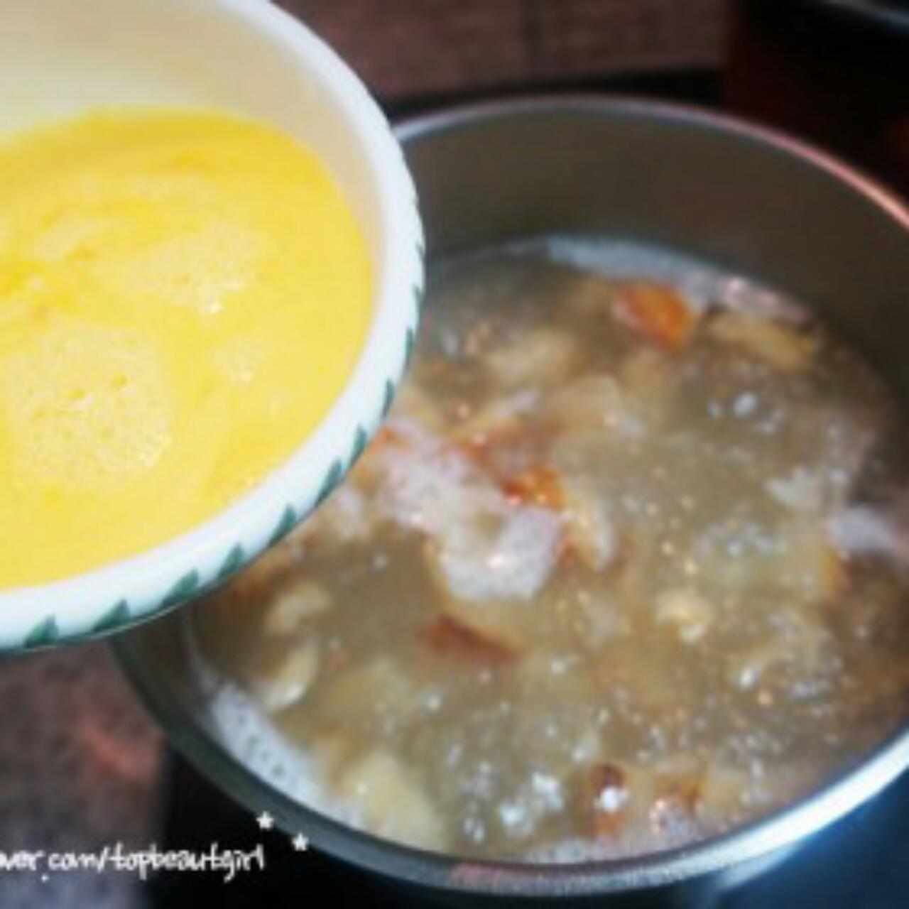 韓式清淡營養明太魚乾湯的做法 步骤6
