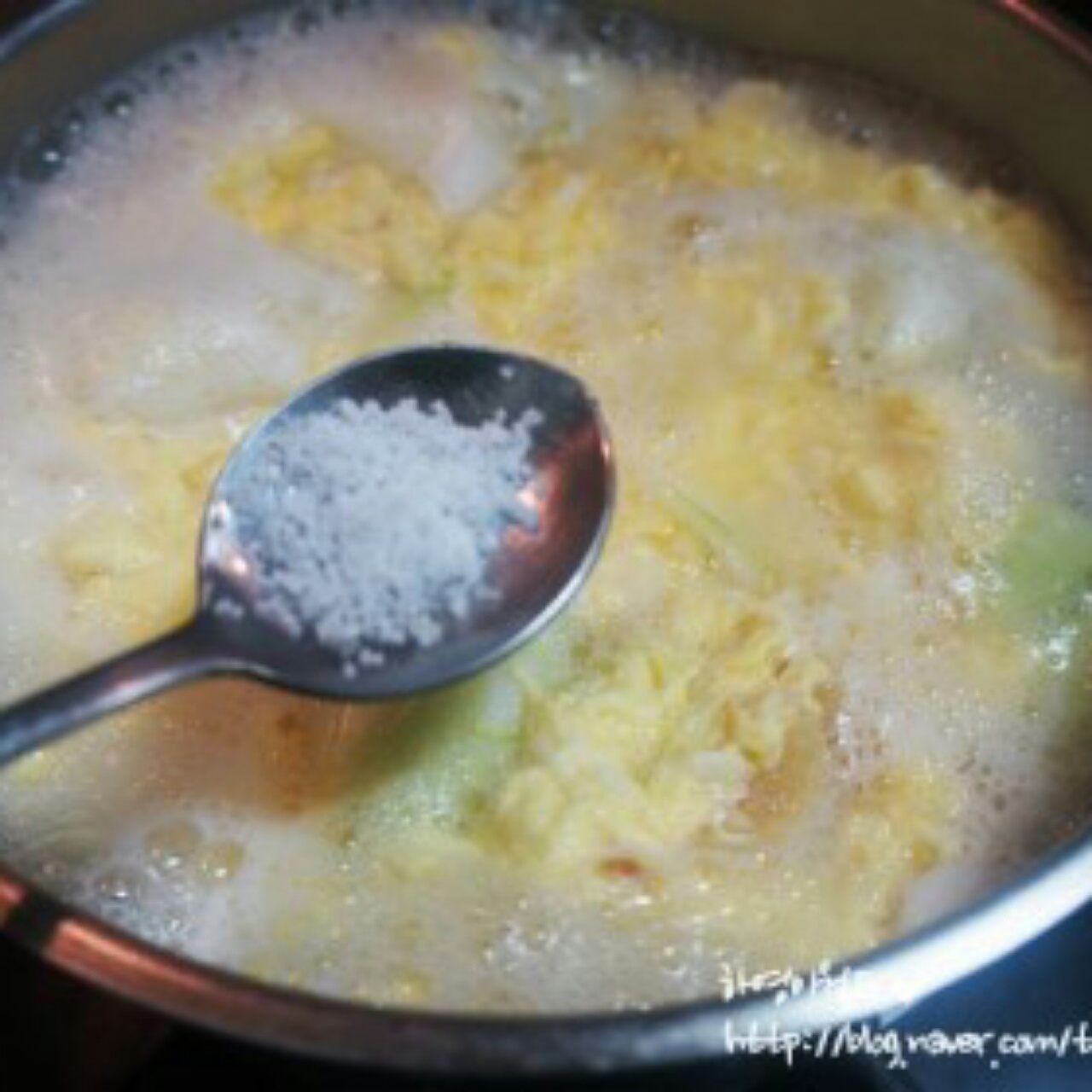韓式清淡營養明太魚乾湯的做法 步骤11
